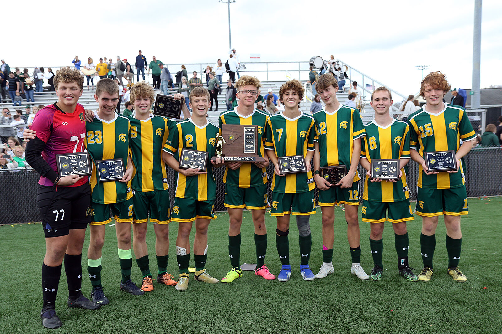 Greenbrier East vs Spring Mills soccer